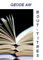 Livre audio: Géode am - Bout-titres