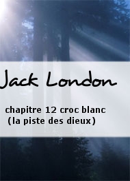 Illustration: chapitre 12 croc blanc (la piste des dieux) - Jack London