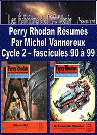 Illustration: Perry Rhodan Résumés-Cycle 2-90 à 99 - Michel Vannereux