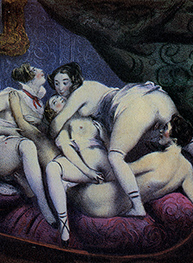 Illustration: Gamiani ou deux nuits d'excès - Alfred de Musset