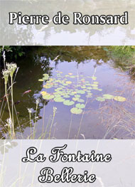 Illustration: La Fontaine Bellerie - pierre de ronsard