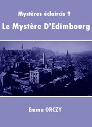 Illustration: Le Mystère d'Edimbourg - Emma Orczy