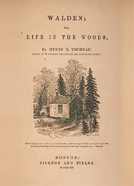 Illustration: Walden, ou la vie dans les bois-chapitre 01 - henry david thoreau