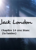 Jack London: Chapitre 14 croc blanc (la famine)