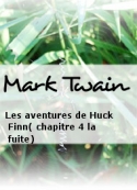 Mark Twain: Les aventures de Huck Finn( chapitre 4 la fuite)