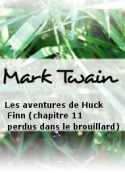 Mark Twain: Les aventures de Huck Finn (chapitre 11 perdus dans le brouillard)