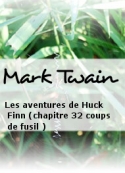 Mark Twain: Les aventures de Huck Finn (chapitre 32 coups de fusil )