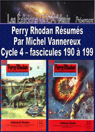 Michel Vannereux - Perry Rhodan Résumés-Cycle 4-190 à 199