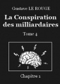 Livre audio: Gustave Le Rouge - La Conspiration des milliardaires – Tome 4 – Chapitre 01