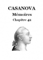 Livre audio: Casanova - Mémoires – Chapitre 42