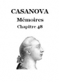 Livre audio: Casanova - Mémoires – Chapitre 48